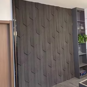 Modern 3D PU Wall Panel Decorative Textured Wall Cladding for Interior Spaces