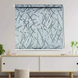 Modern Abstract Roller Blind with Elegant and Functional Design