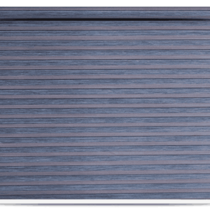 Deep Blue Striped Pleated Roller Blinds