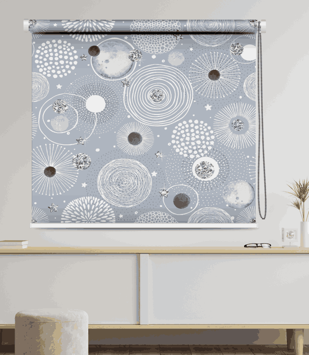 Galaxy Universe Roller Blind for Kids & Creative Interiors