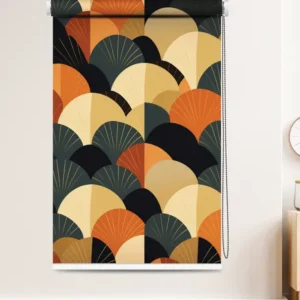 Modern Art Deco Roller Blind