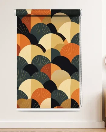 Modern Art Deco Roller Blind
