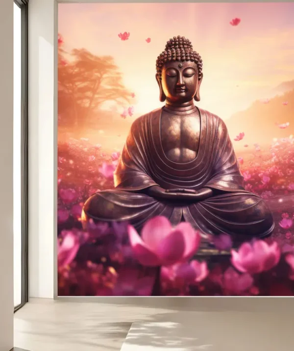 Peaceful Gautam Buddha Wallpaper for Wall