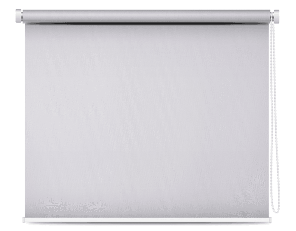Cool Grey Blackout Roller Blind - Front View