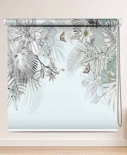 Botanical Bliss Designer Roller Blind