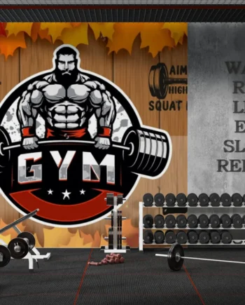 Heavy Lifter Gym Theme Wallpaper for Home & Commercial Gyms